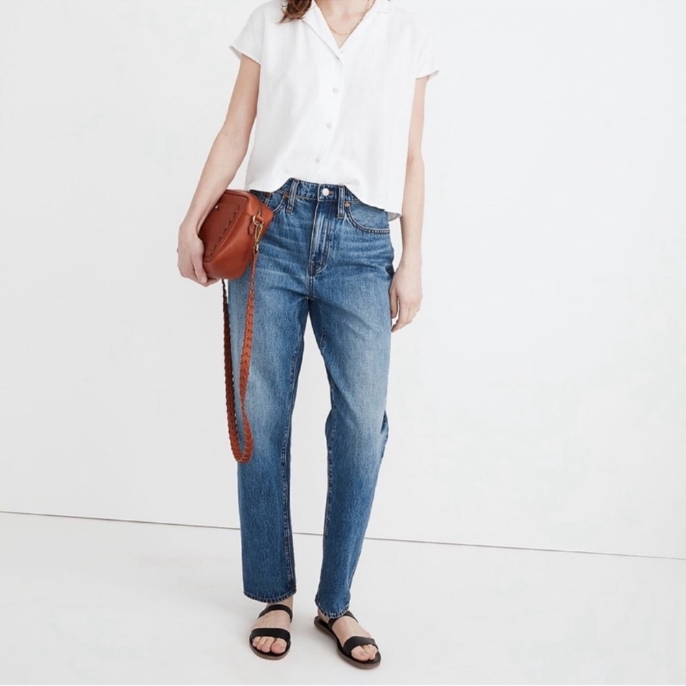 Madewell Relaxed Jeans in Sausalito Wash Size 25